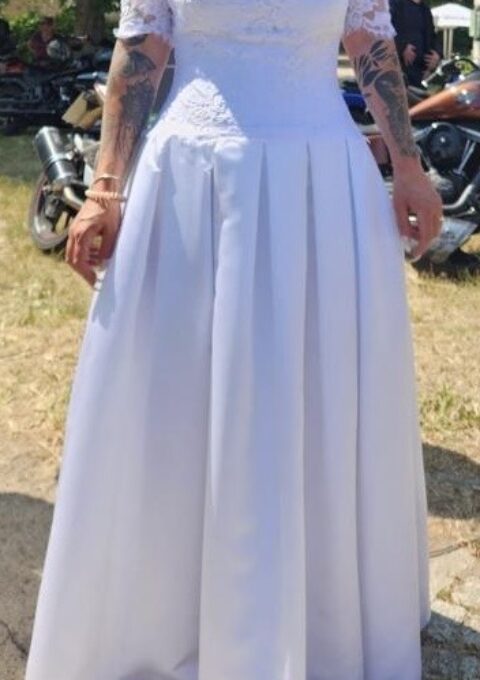 Second Hand Brautkleid Standesamt Gr. 38 Foto 1