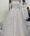 Second Hand Brautkleid Brautkleid-Schneiderei A-Linie Gr. 36 Foto 3