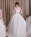 Second Hand Brautkleid Brautkleid-Schneiderei A-Linie Gr. 36 Foto 1