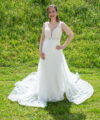 Second Hand Brautkleid Adriana Alier SENIN Fit and Flare Gr. 38 Foto 1