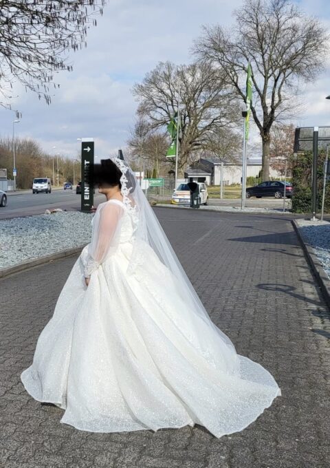 Second Hand Brautkleid Türkei Prinzessin Gr. 50 Foto 1
