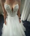 Second Hand Brautkleid Prinzessin Gr. 38 Foto 3