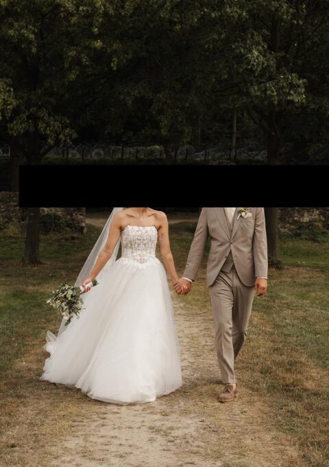 Second Hand Brautkleid Diane Legrand A-Linie Gr. 38 Foto 1