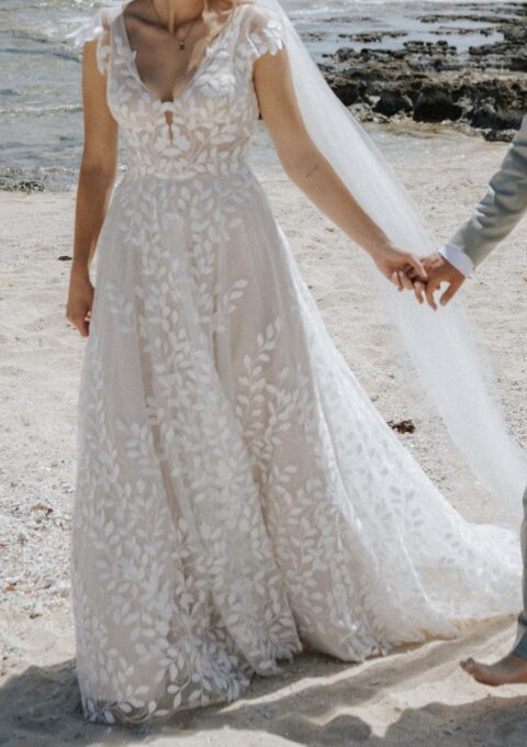 Second Hand Brautkleid Madi Lane Jaya A-Linie Gr. 40 Foto 1