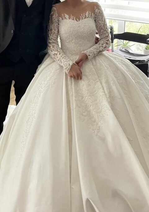 Second Hand Brautkleid Gelinlik21 Prinzessin Gr. 34 Foto 1