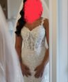 Second Hand Brautkleid Meerjungfrau Gr. 36 Foto 5