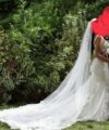 Second Hand Brautkleid Meerjungfrau Gr. 36 Foto 3