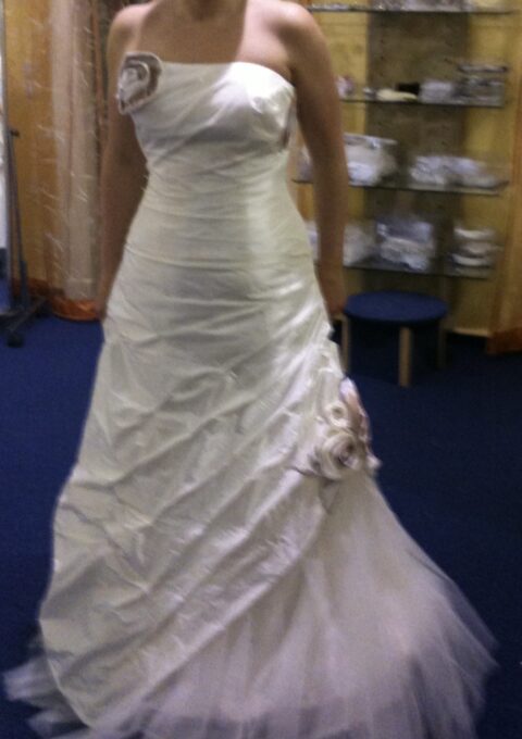 Second Hand Brautkleid A-Linie Gr. 38 Foto 1