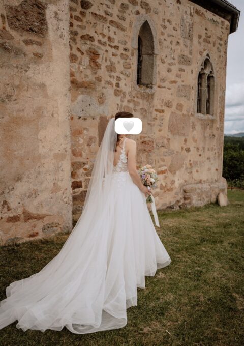 Second Hand Brautkleid Dama Couture Lilibeth A-Linie Gr. 36 Foto 1