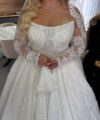 Second Hand Brautkleid Matrons Prinzessin Gr. 46 Foto 2