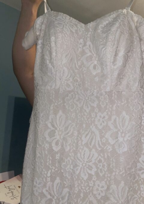 Second Hand Brautkleid Meerjungfrau Gr. 38 Foto 1