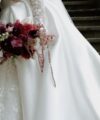 Second Hand Brautkleid Fan Xia Mai Schleppe Mikado Prinzessin Gr. 38 Foto 1