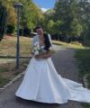 Second Hand Brautkleid Prinzessin Gr. 44 Foto 4