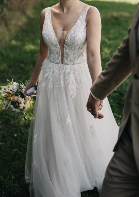 Second Hand Brautkleid Amy Love Bridal Bijou A-Linie Gr. 38 Maßgeschneidert Foto 1