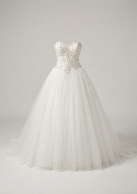 Second Hand Brautkleid A-Linie Gr. 40 Foto 1