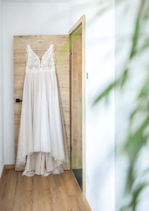 Second Hand Brautkleid A-Linie Gr. 42 Foto 1