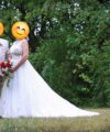 Second Hand Brautkleid Demetrios / The Sposa Group Prinzessin Gr. 42 Foto 1