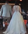 Second Hand Brautkleid Demetrios / The Sposa Group Prinzessin Gr. 42 Foto 2