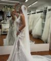 Second Hand Brautkleid Fit and Flare Gr. 36 Foto 2