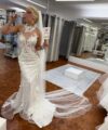 Second Hand Brautkleid Fit and Flare Gr. 36 Foto 1