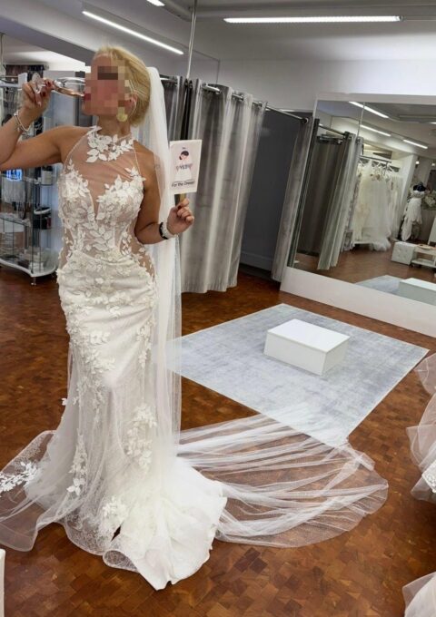 Second Hand Brautkleid Fit and Flare Gr. 36 Foto 1
