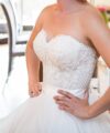 Second Hand Brautkleid WTOO Top WT811 Gr2 Mascato Rock WT718 Gr2 nude unterlegt Prinzessin Gr. 34 Foto 5