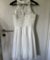 Second Hand Brautkleid Creative Paris Minikleid Gr. 38 Foto 2