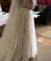 Second Hand Brautkleid Anna Sposa A-Linie Gr. 40 Maßgeschneidert Foto 4