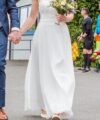 Second Hand Brautkleid Bianco Evento MARGARET Boho Gr. 38 Foto 1