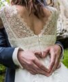 Second Hand Brautkleid Bianco Evento MARGARET Boho Gr. 38 Foto 5