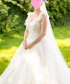 Second Hand Brautkleid Martina Liana 1704 ivory Prinzessin Gr. 38 Foto 4