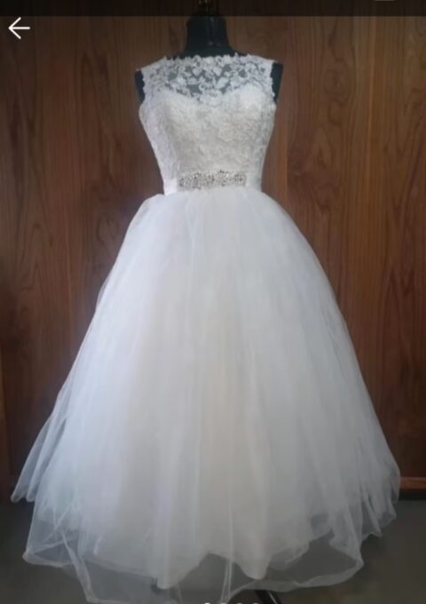 Second Hand Brautkleid Demetrios / The Sposa Group A-Linie Gr. 36 Foto 1