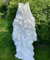 Second Hand Brautkleid Sonderanfertigung Umstandskleid Gr. 42 Foto 2