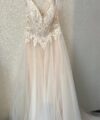 Second Hand Brautkleid A – Linie Romantisch Spitze A-Linie Gr. 38 Neu & ungetragen Foto 4