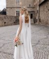 Second Hand Brautkleid meshki A-Linie Gr. 38 Foto 2