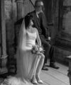 Second Hand Brautkleid Salfes HM2510054/38 Fit and Flare Gr. 38 Foto 4