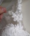 Second Hand Brautkleid A-Linie Gr. 36 Foto 8