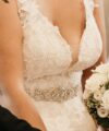 Second Hand Brautkleid Fuchs A-Linie Gr. 46 Foto 5