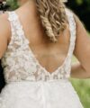 Second Hand Brautkleid Fuchs A-Linie Gr. 46 Foto 4