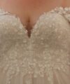 Second Hand Brautkleid Chris de Fleur (Christian Sailler) A-Linie Gr. 52 Foto 3
