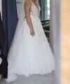 Second Hand Brautkleid Lillian West 66155 A-Linie Gr. 44 Maßgeschneidert Foto 2