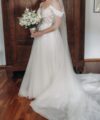 Second Hand Brautkleid Angela Angela A-Linie Gr. 36 Foto 5